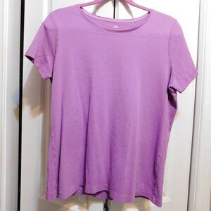 St John's Bay SS Orchid Top Sz XL